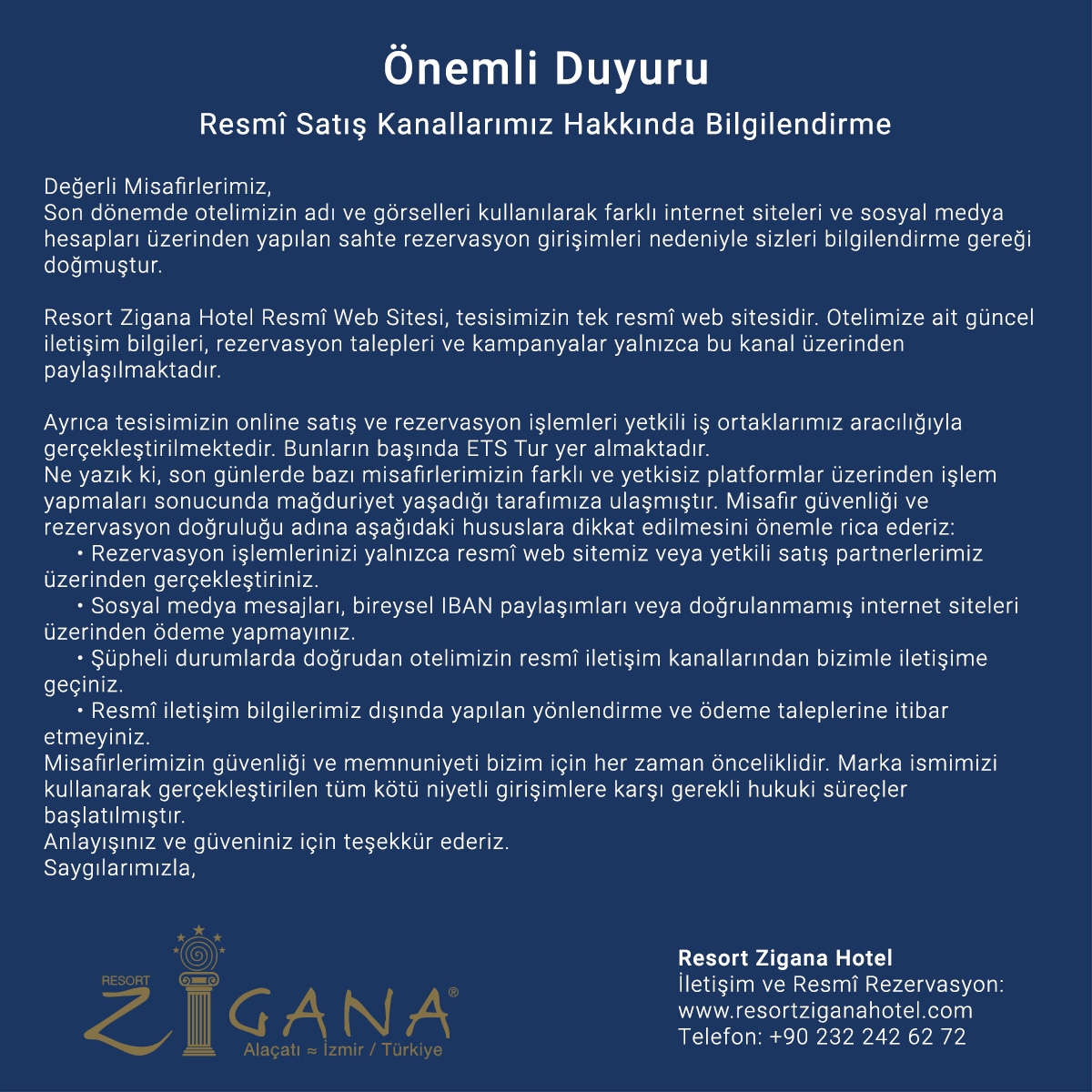 Önemli Duyuru